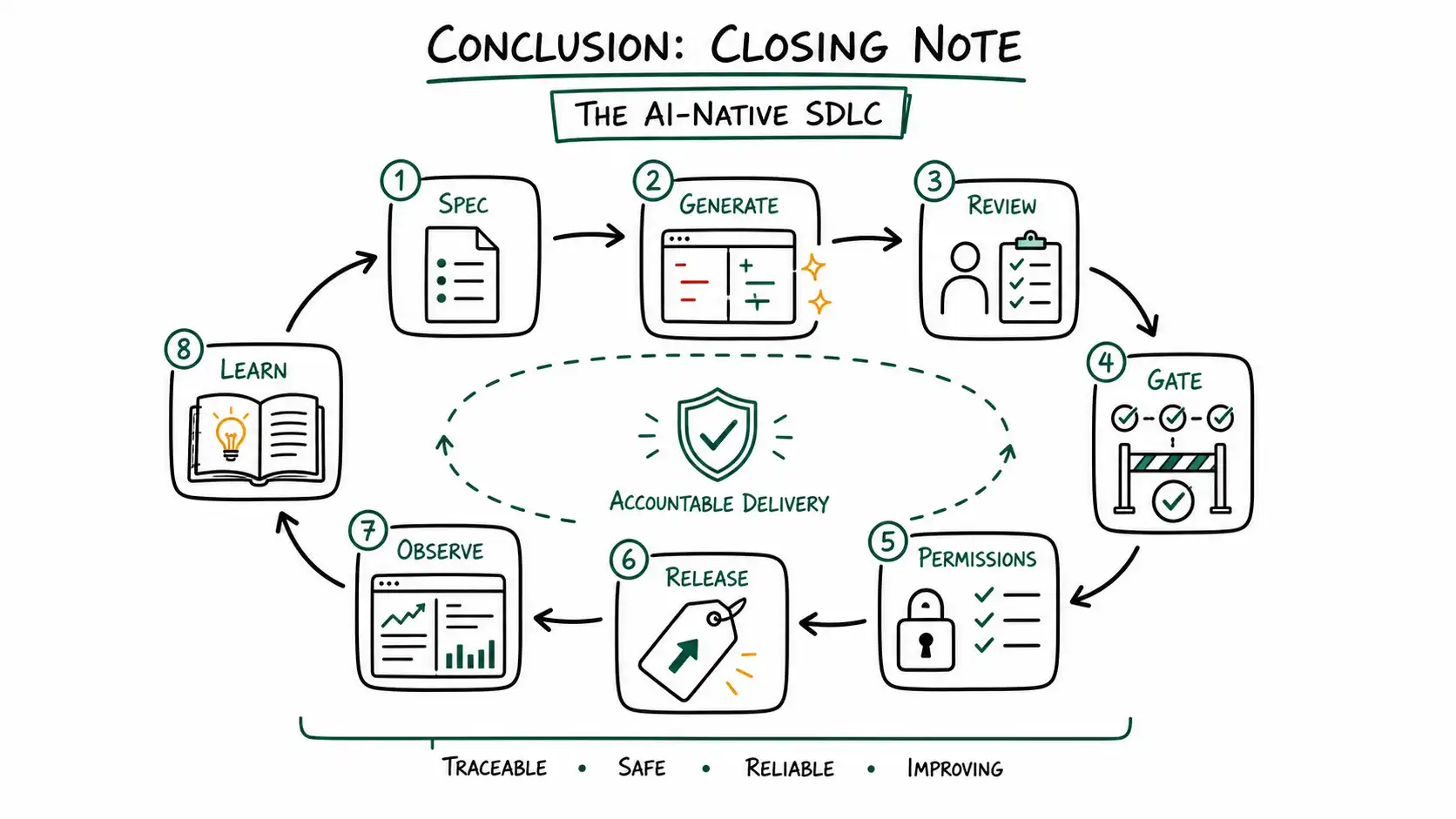 Infographic map for Conclusion: Closing Note