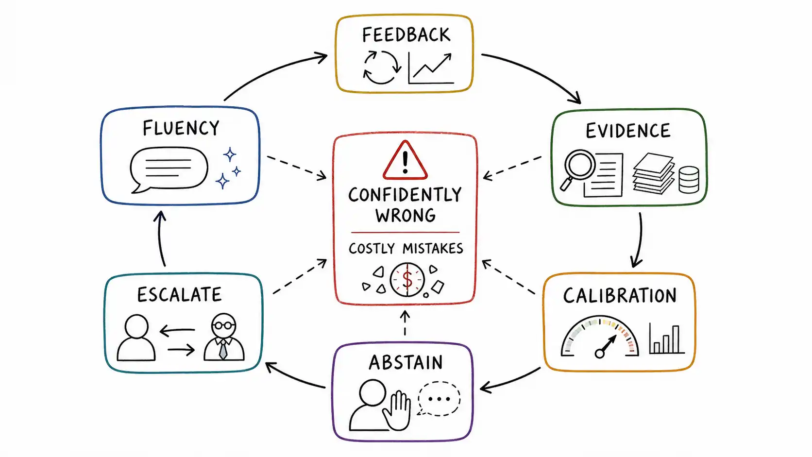 Infographic map for Conclusion: Doubt Is an Interface for Truth