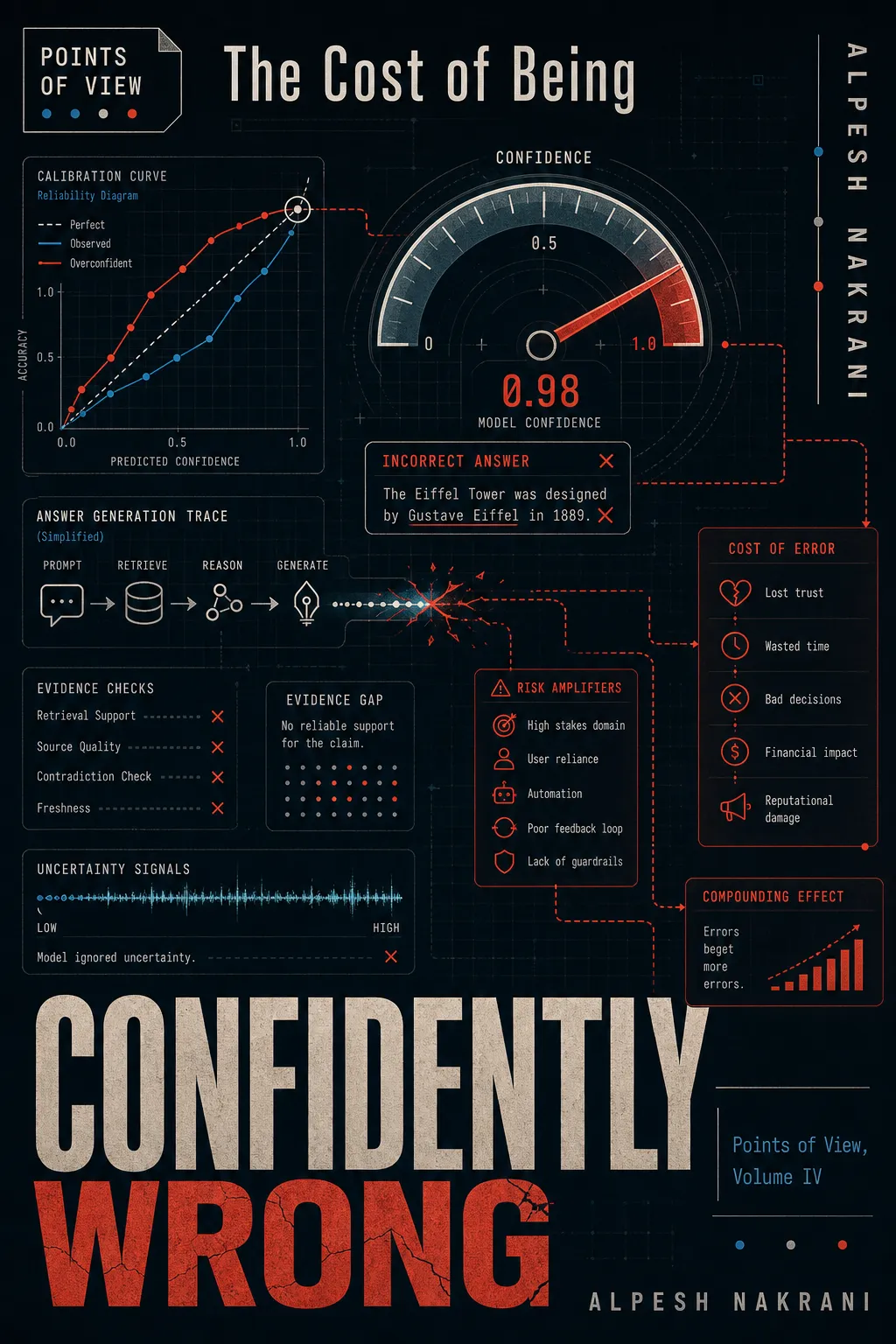 The Cost of Being Confidently Wrong cover