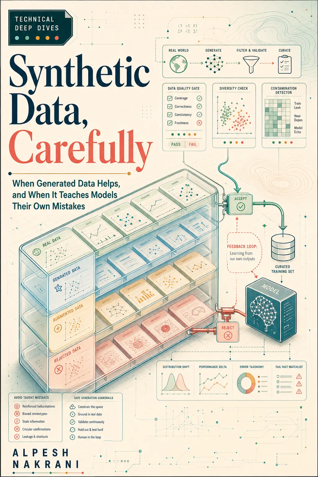 Synthetic Data, Carefully cover