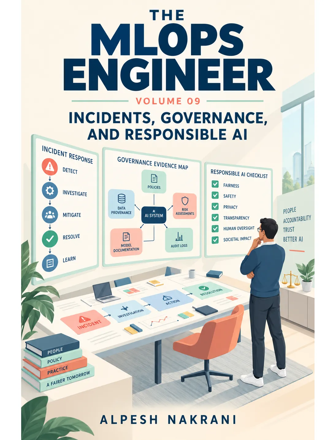 The MLOps Engineer, Volume 09: Incidents, Governance, and Responsible AI cover